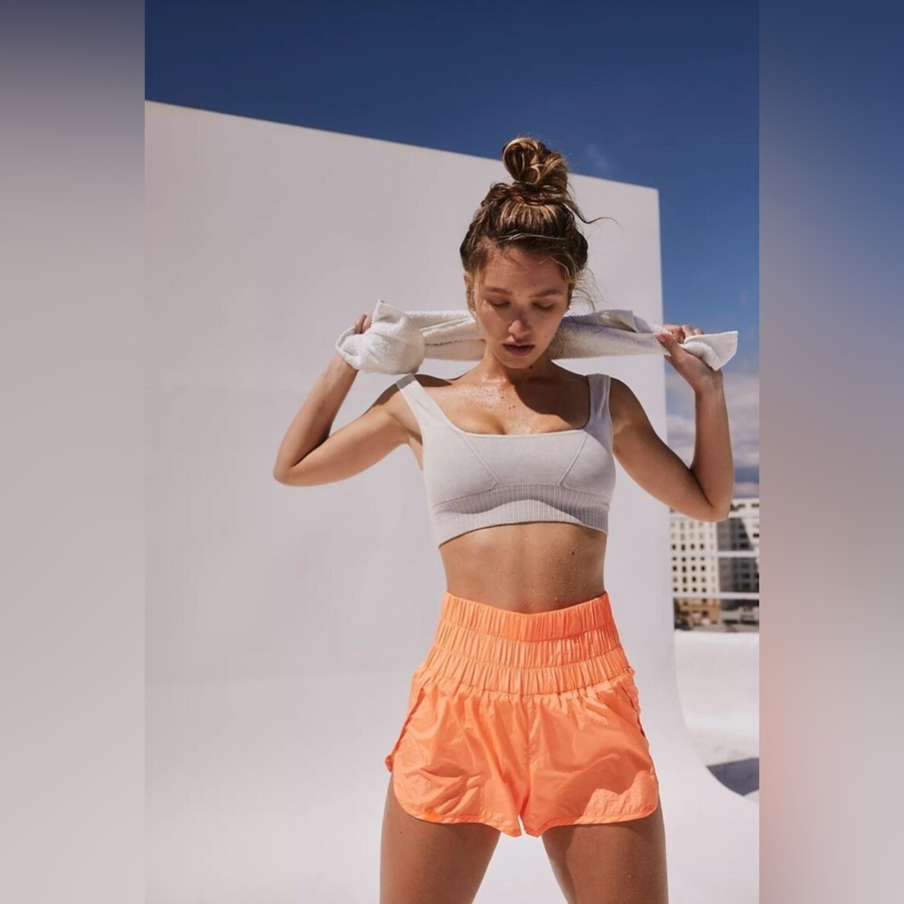 Free People Movement The Way Home Coral Shorts